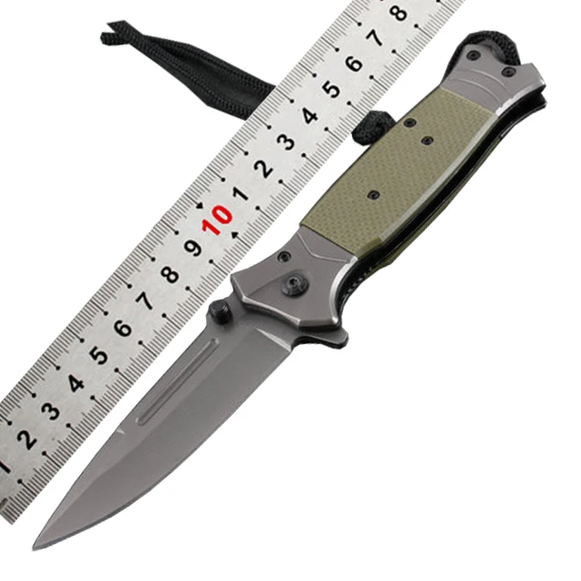 OEM Camping Hunting Tactical  egyptian custom stainless steel leaf wooden handle pocket okapi knife folding blade knife