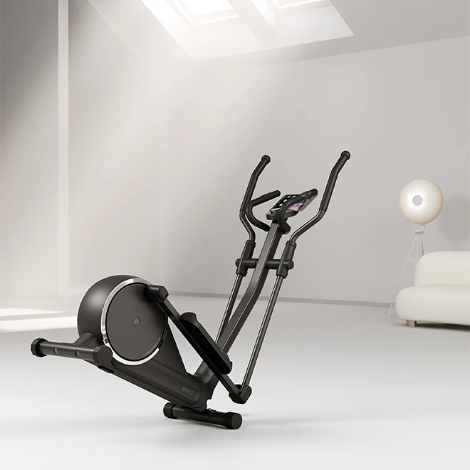 SD-E02 Luxury electric Resistance elliptical machine Quiet Magnetic Driving System elliptical trainer