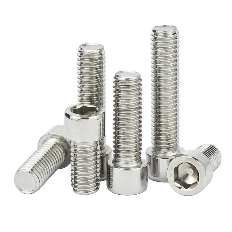 OEM M3 M4 M5 M6 M8 304 Hex Hexagon Socket Ultra Thin Super Low Flat Wafer Head Allen Screw Bolt