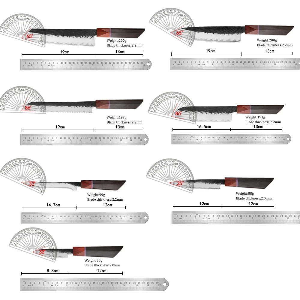 XITUO 8 Inch Chef Knives Super Sharp Cutting Vegetables and Meat Cut Fruit Chef Knife High-quality Kitchen Multi-function Tools
