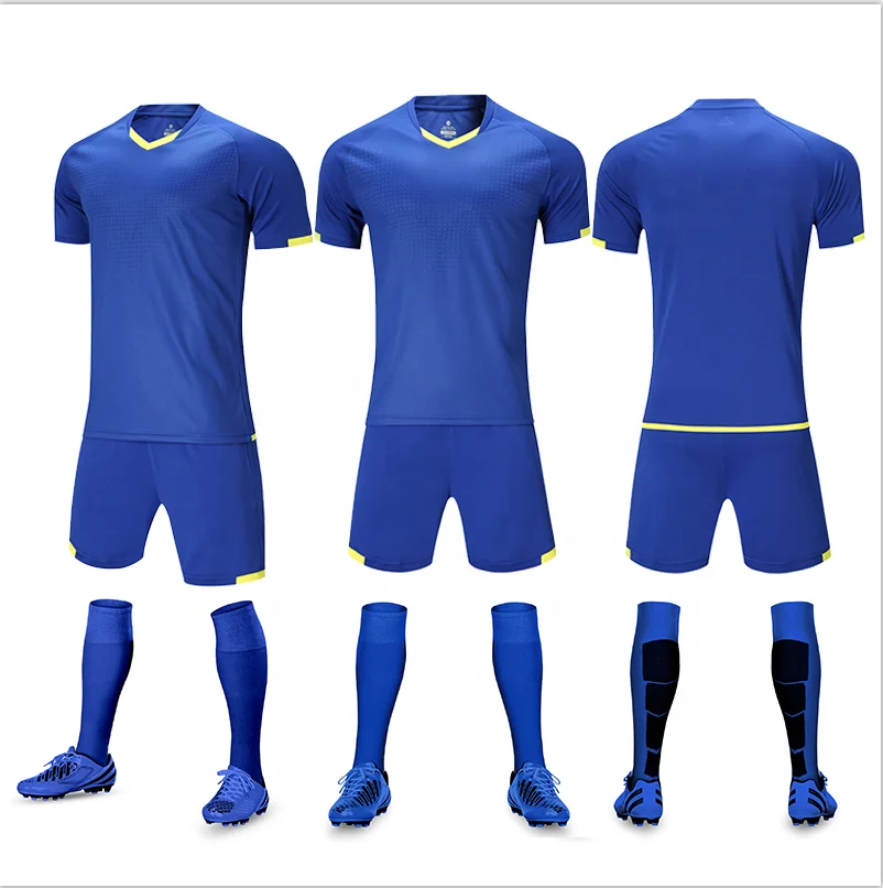 
Wholesale Breathable soccer wear High quality soccer Jersey Set soccer jersey football shirt 