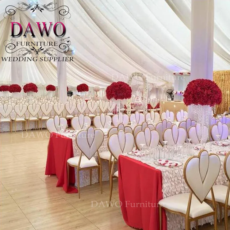 wrought golden painting outdoor wedding iron banquet chairs