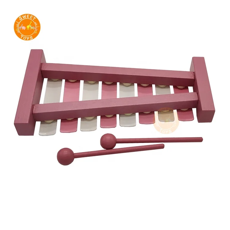 8 notes hand knock Toys Wooden Xylophone Kids Musical Instrument Colorful Piano Xylophone For sale