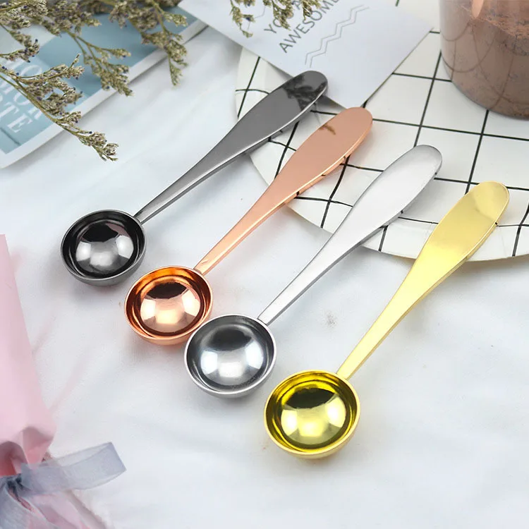 Stainless Steel Kitchen Spoon Metal 2.5ml 5ml Matcha Spoon 1/2 Teaspoon Matcha Scoop