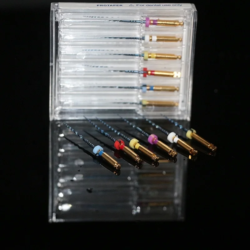 Super Elastic NITI Flexible Heat Activation Rotary Files Dental Burs