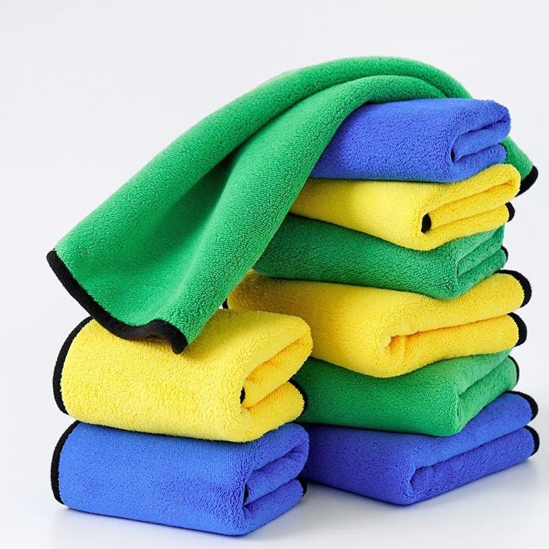 Personalized Soft Car Washing Towel Polyester Microfiber Fabric Cleaning Cloth Polishing Car Towel