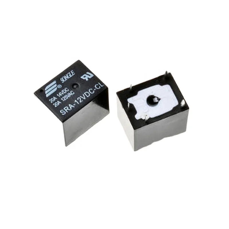 
Genuine Songle small car relay SRA-12VDC-CL with 5pin 12V (T78) 