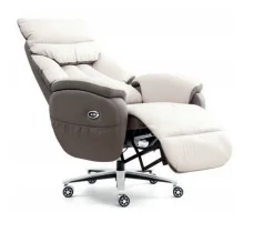 Ventilate Professional Office Chairs Simple Office Chair Leather Pu High Back Swivel Adjustable Clinic Chair For Boss
