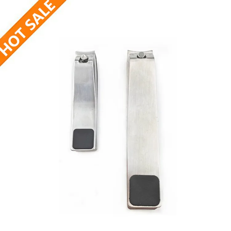 Nail clippers set silver matte stainless steel  nail clippers  Toenail Clipper Cutter gift for men and women