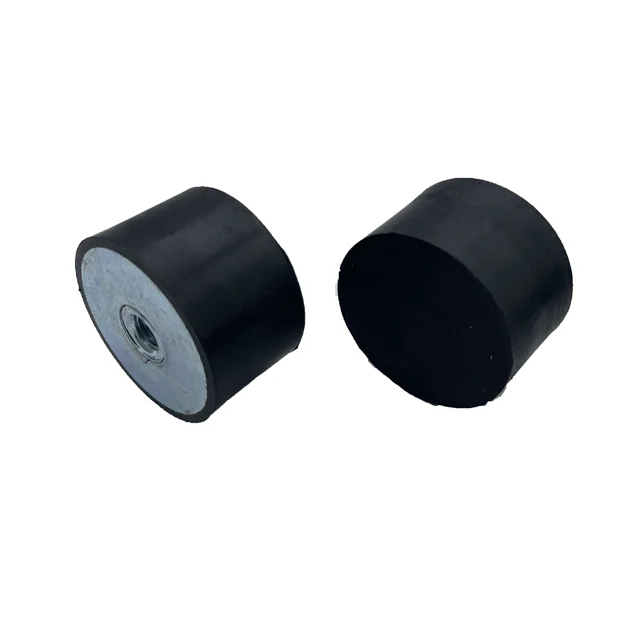 DE Typical custom - made rubber shock absorber load mounting with internal threads