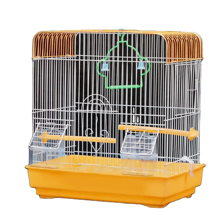 Wholesale High quality In stock Iron Ornamental Metal Small canary Bird Cage