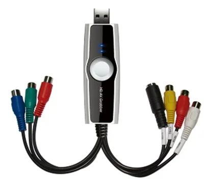 
BR118 USB capture video converter(DVD Maker) HD video capture analog video from VHS Hi8 VCD DVD VCR,DV camera to HD file 