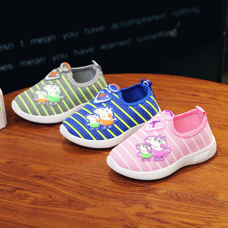 
unisex prewalkers children girls baby mesh sport flat red black toddler footwear babyshoes knit weave boys running casual shoes 