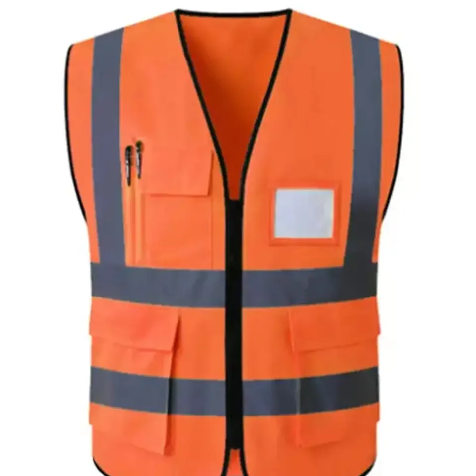 Hot sale of Work High visibility custom available reflective vest Safety Vest Jacket Clothing