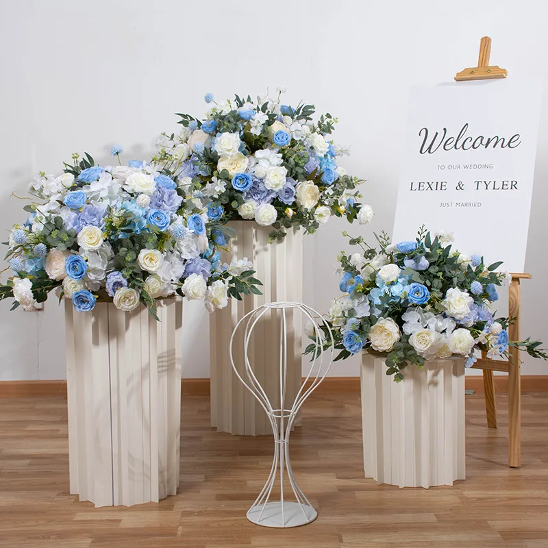 Geometric Frame Layout Wedding Stage Road Lead Window Exhibition Hall Table Decoration Wedding Centerpieces Table Decorations