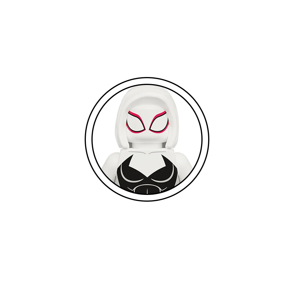KT1069 Супер Герои алый паук Miles Morales Parker Gwen Stacy Spot Man строительные блоки мини-фигурки Детские развивающие игрушки