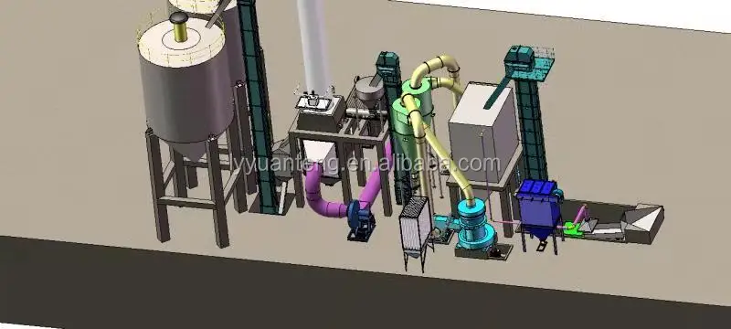 Gypsum powder machine 1300 TPD