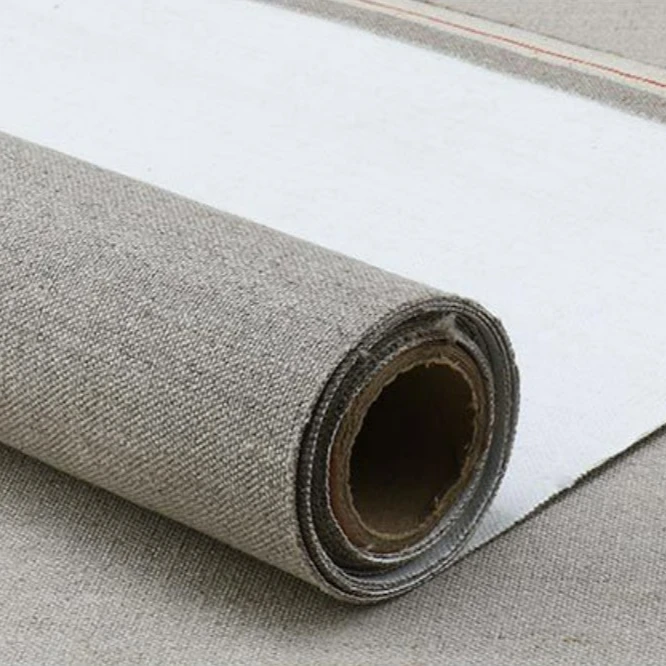 High quality linen painting canvas roll 420g large format painting canvas 100 linen prime