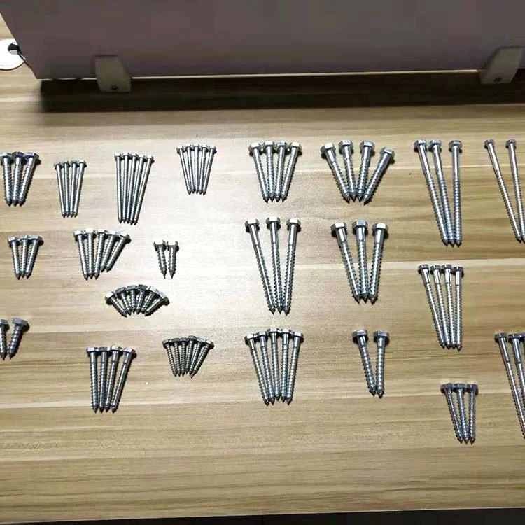 Manufacturer Wholesale Oem Durable Stainless Steel 15mm-80mm Hex Head Wood Furniture Tapping Screws Self