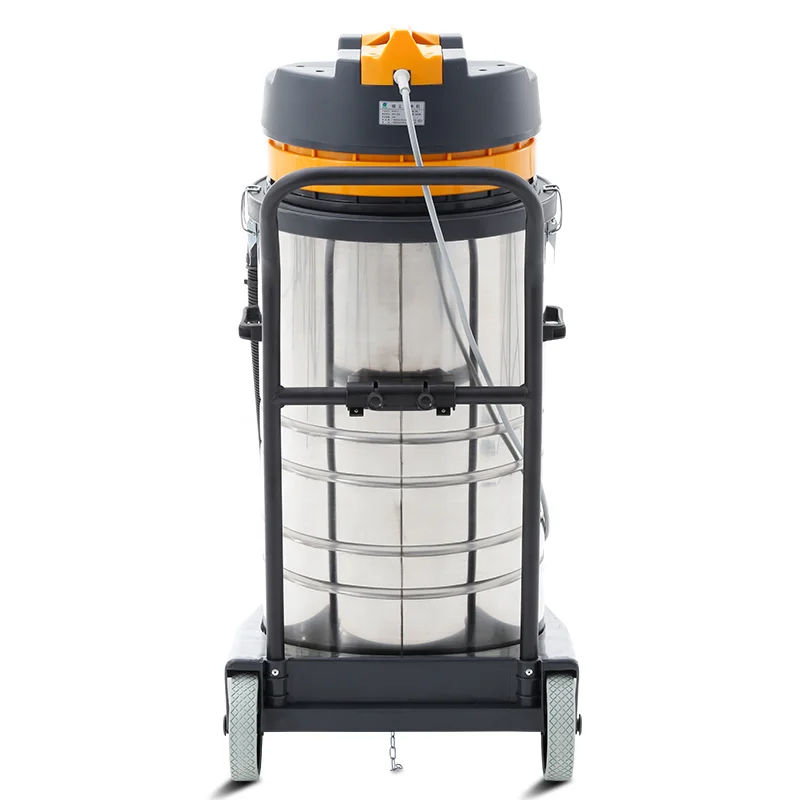 Wetdry Vacuum Cleaner With 3000W  80L Capacity For Hotestrial Ul Car Washer Restaurant Cyclone Vacuum Cleaner For Induse