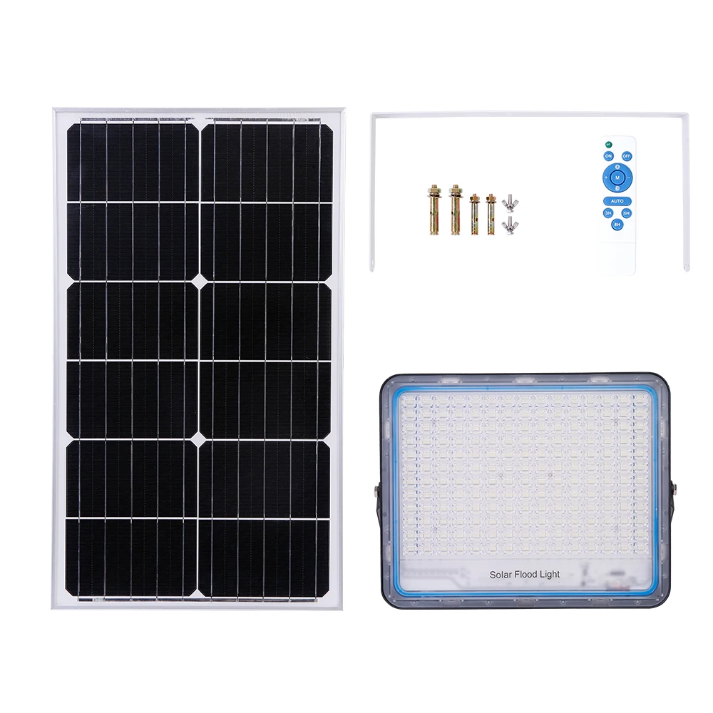 LAP Long-distance Stadium Die Cast Aluminum Housing Commercial Portable 40w 60w 100w 200w 300w Solar Led Flood Light