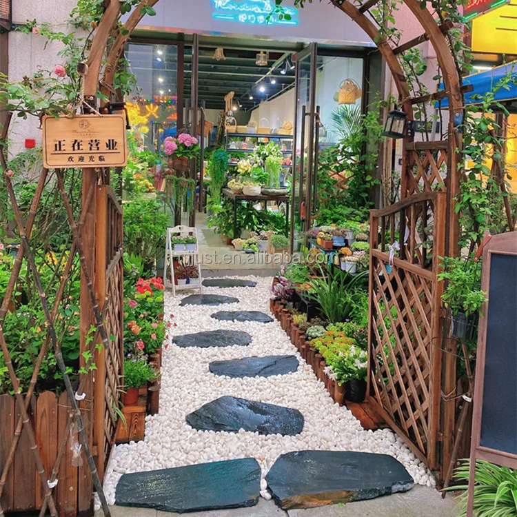 Natural stone round landscaping paving stone,gravel stone,square stepping stone with multiple sizes from China factory