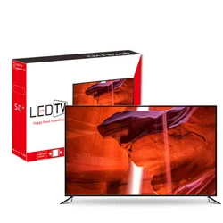 Tempered Tv Television 50inch Android Smart Tv 50 Inch 4K UHD LED Tv Wholesale