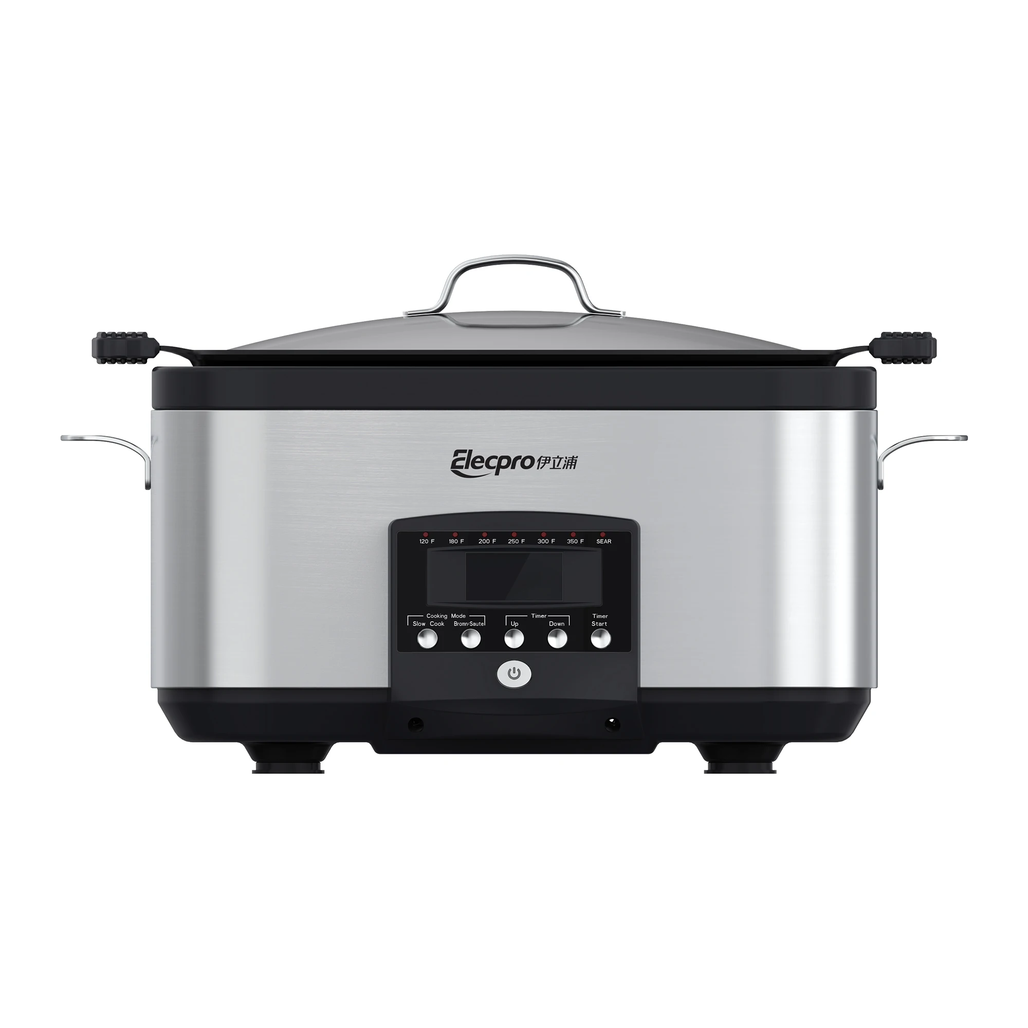 ЖК-дисплей 6Q большой емкости Семейный Размер Мульти Мультиварка deluxe нержавеющая сталь электрическая мульти плита