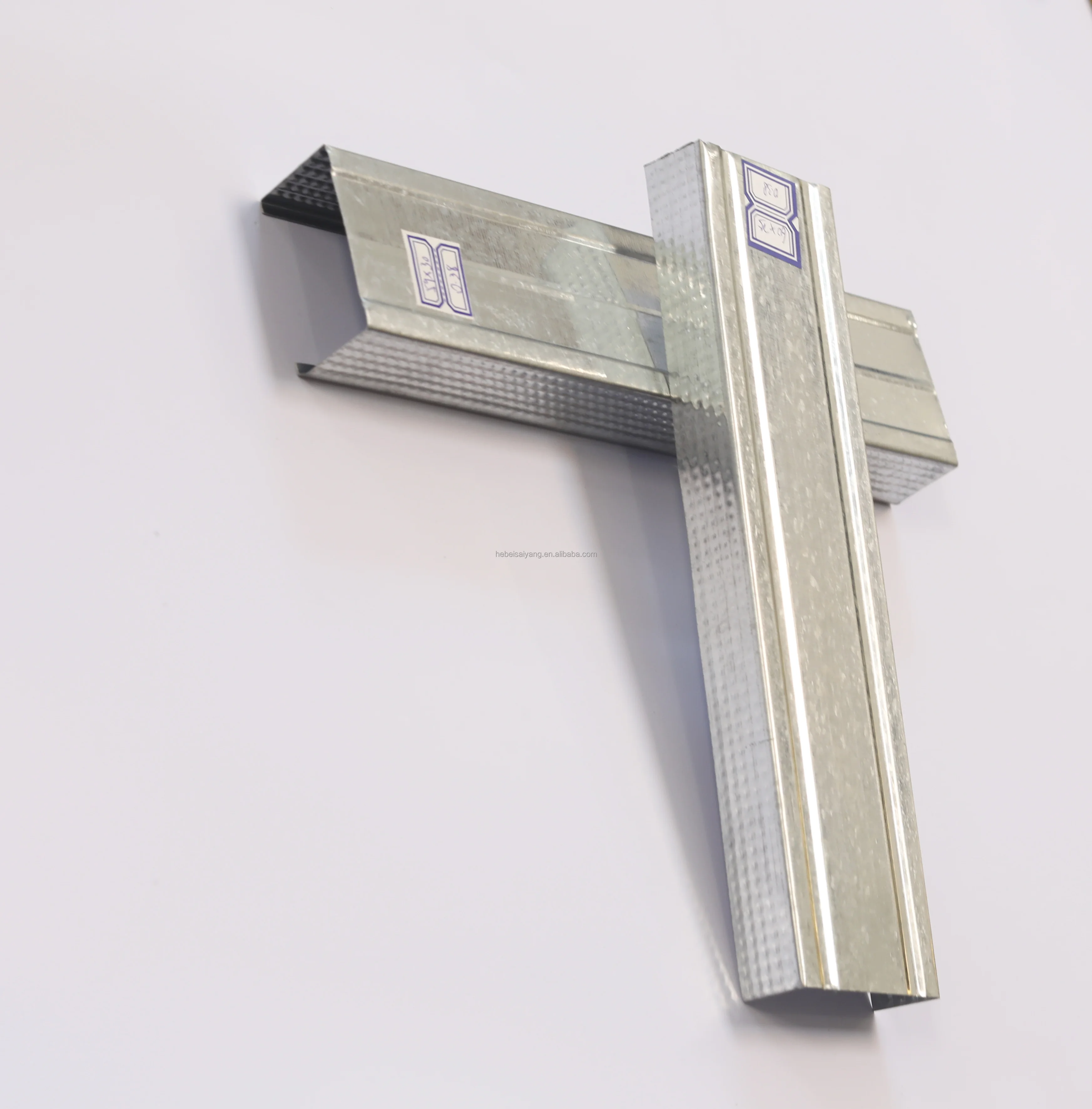 Hot Sale  Light weight Ceiling Steel Keel / Furring Channel For False Ceiling