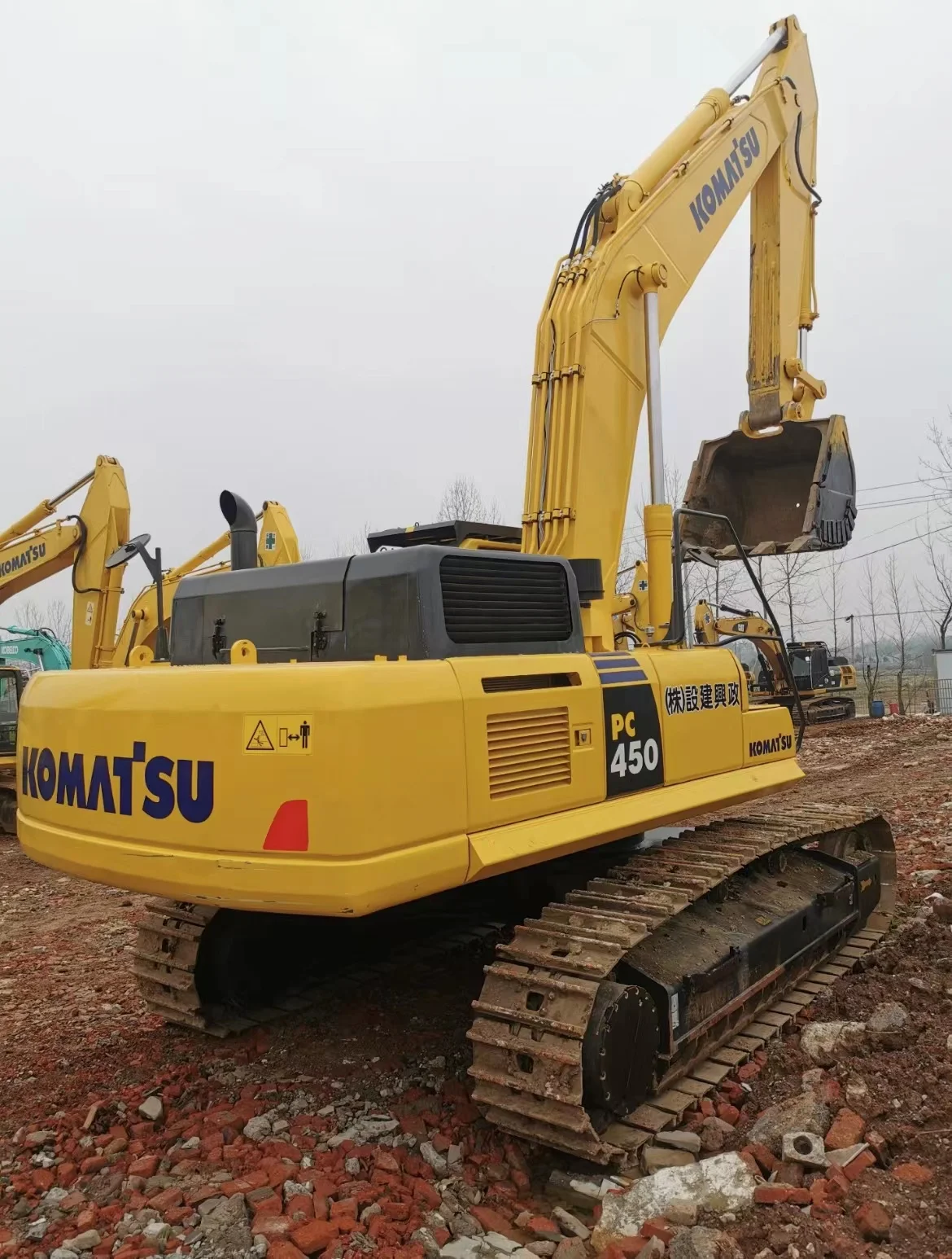 Подержанный экскаватор Komatsu PC450-8 подержанный продать