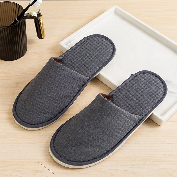 Time-limited Factory Wholesale  Summer Cotton Fabric Disposable hotel Slipper