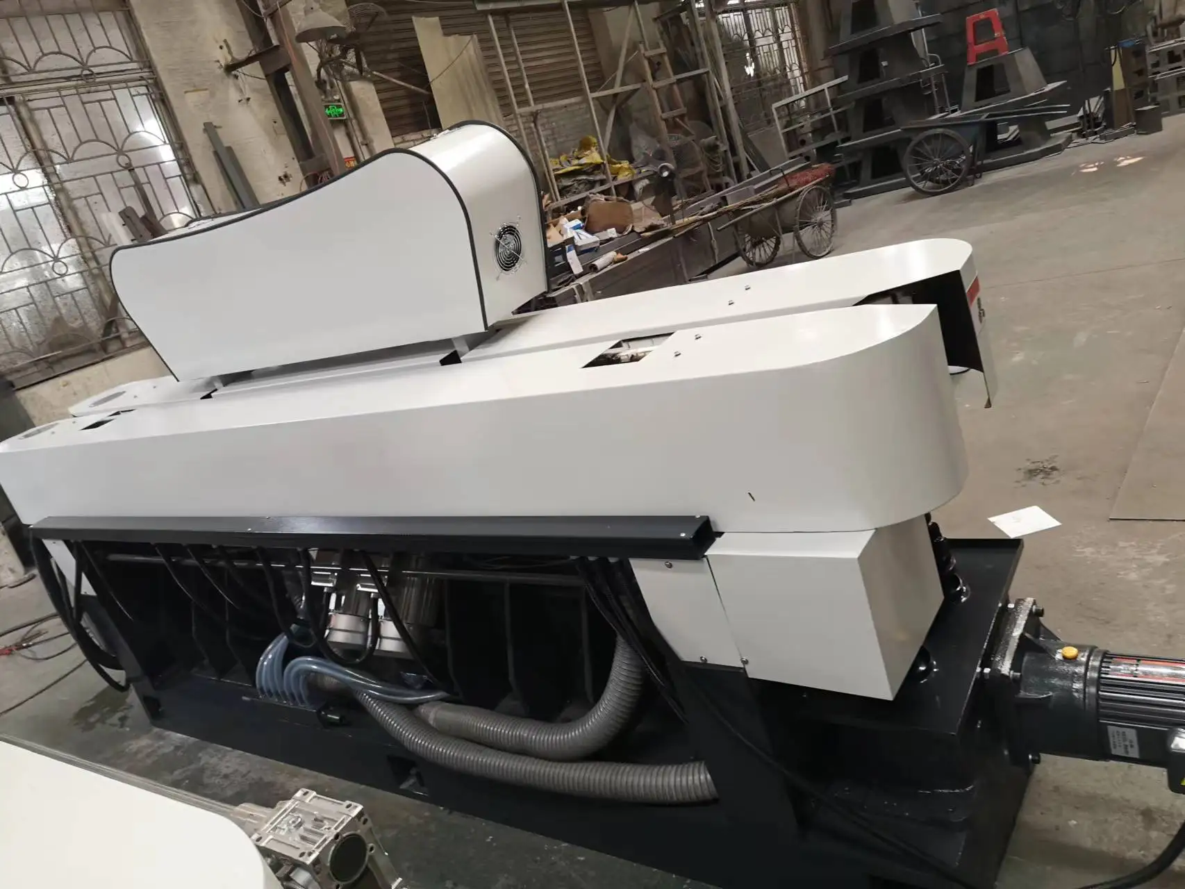 ZK-9325 Factory Direct Glass Straight Line Beveling Machine Glass Grinding CNC Glass Bevel Machine With PLC
