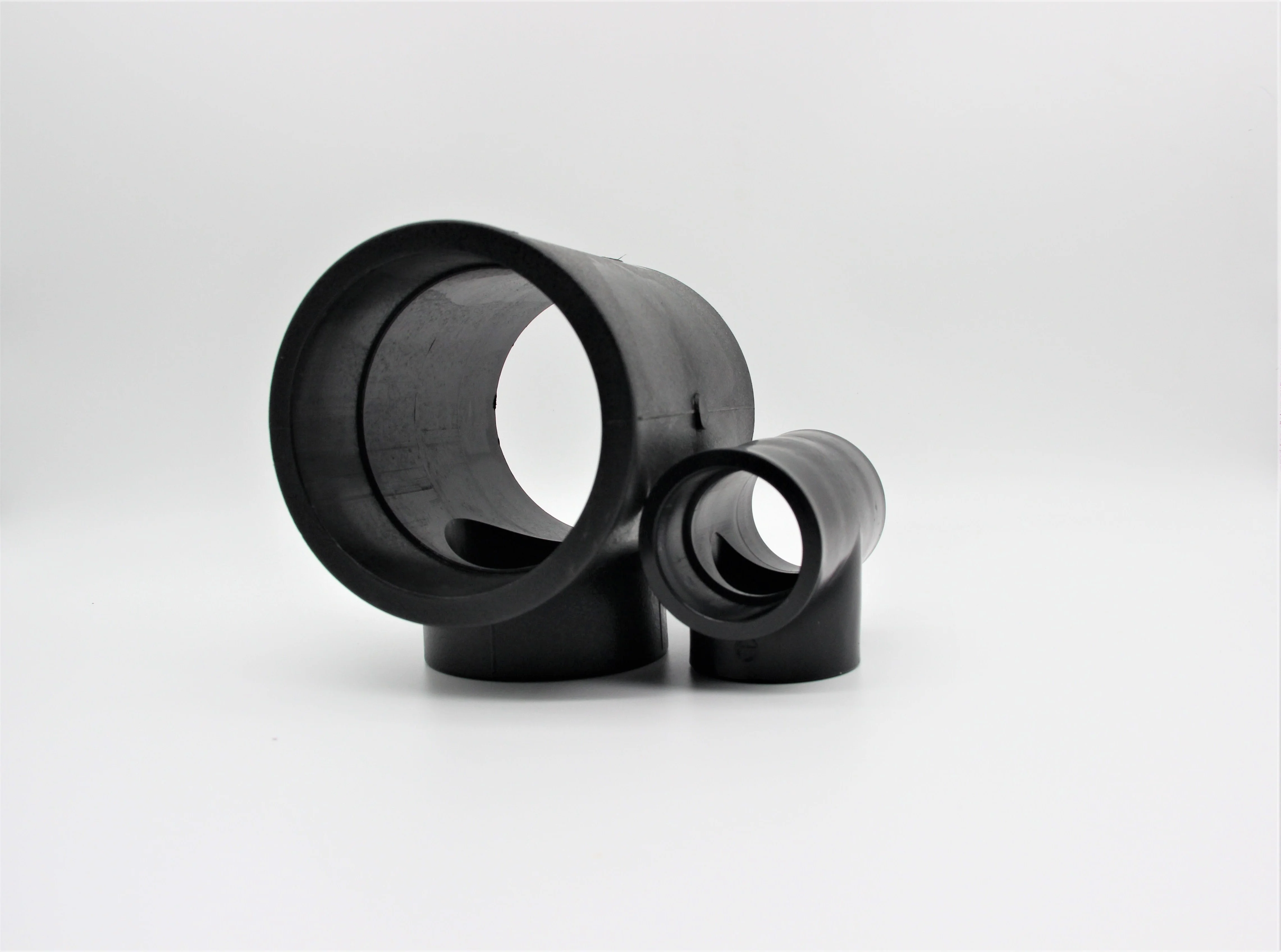 
HDPE Butt Fusion Pipe Fittings High Density Pe Carton Package Blue Pipe Lines Connect Provide Samples Equal DN20-DN630 