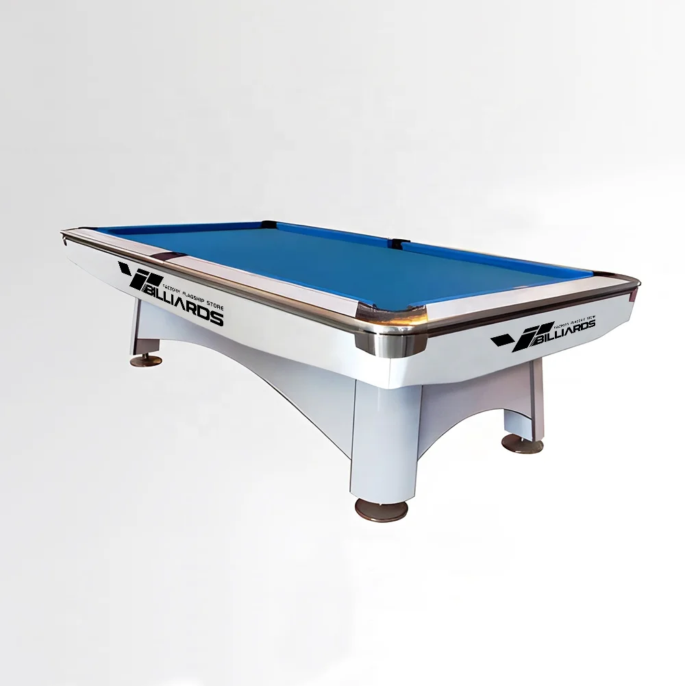 2024 Hot Sale high quality stone slate pool table Super 6th generations of customizable American pool tables for club use