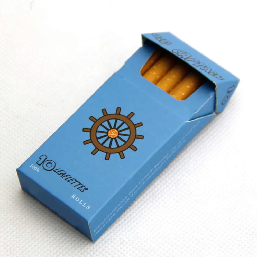 20 Pack cigarette packaging custom luxury pre roll case empty cigarette boxes