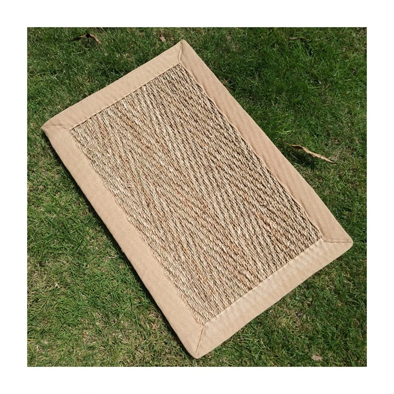 Natural fiber Seagrass woven home floor mat seagrass door mats for home