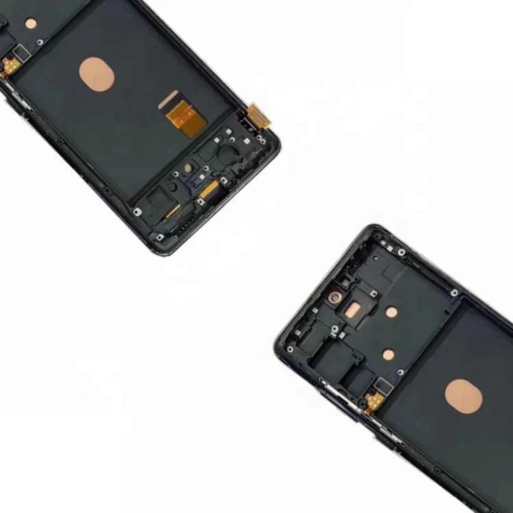 ЖК-дисплей с сенсорным экраном и дигитайзером рамкой для Samsung Galaxy S20 + S20fe