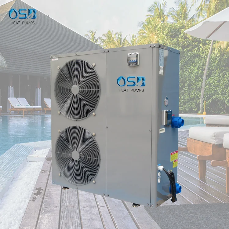 26kw ROHS Commercial Industrial Household Villa Pool Accessories Swimming Pool Spa Heat Pump Water Heater