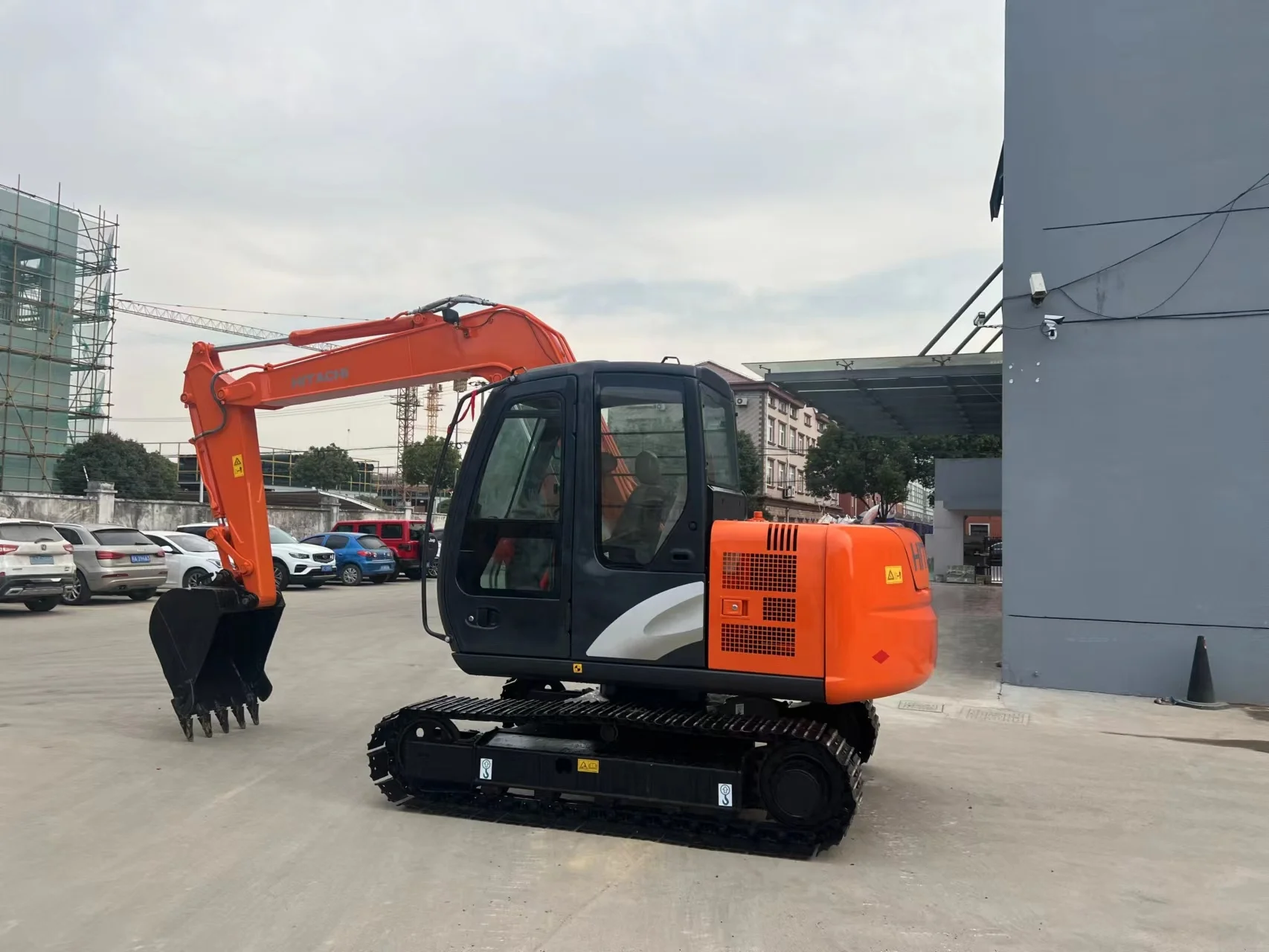 Hitachi ZX70 Mini Hydraulic Crawler Excavators Made in Japan