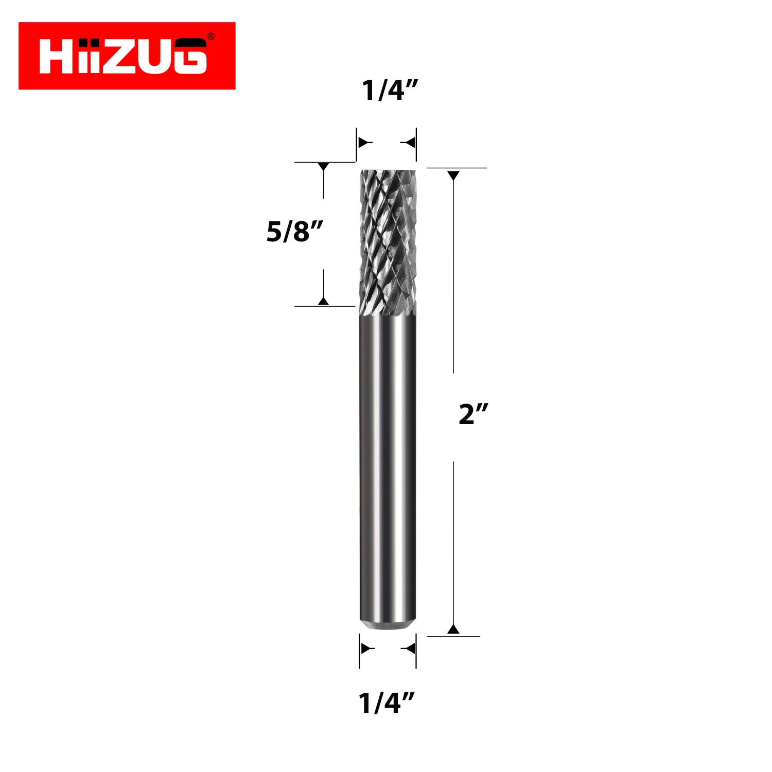 Tungsten Carbide Burr SA-1 Solid Carbide Rotary File Double Cut Cylinder Shape Power Grinder Bit for Milling Drilling Engraving