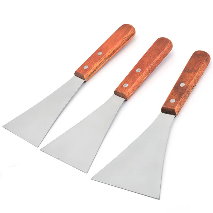 Multifunctional Food Grade Heat-Resistant Stainless Steel Turner Spatula Cooking Shovel For Egg Burgers Pizza Pancake Steak