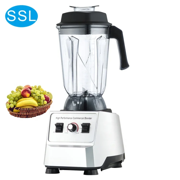 1680W лампы для кухни повара профессиональные кофе дробилки льда миксер машина приготовления молочного коктейля Мясорубка из нержавеющей стали с лезвием коммерческий блендер