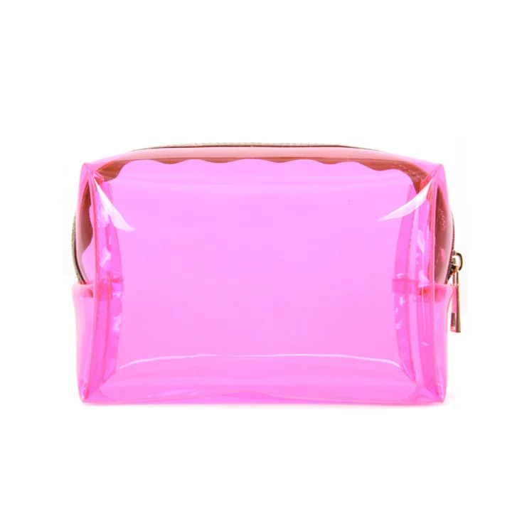 Promotion Gift Yellow Plastic Candy Package PVC Cosmetic Bag