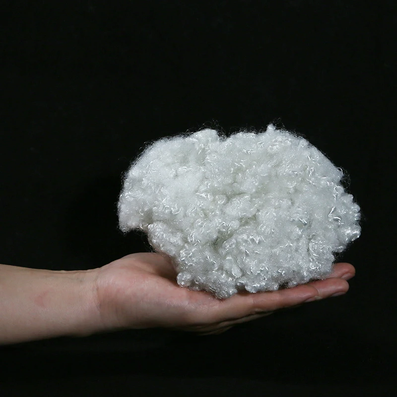 JYPF PSF Hollow Conjugated Siliconized Polyester Staple Fiber 15D With GRS OEKO-TEX for Pillow Stuffing Materials
