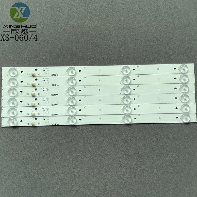 Dropship Suppliers 40inch 3V Tiras De LED for KONKA 40S2550EV 40L2400 40L5400 40L1500 336MM 4 Lamp Backlight for TV Repair