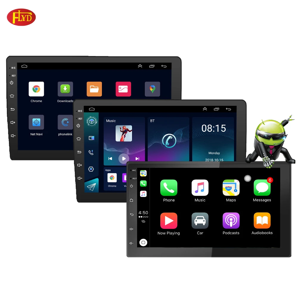 Multi-Language Android System Mobil Internet Car Stereo GPS Navigation Car DVD Player