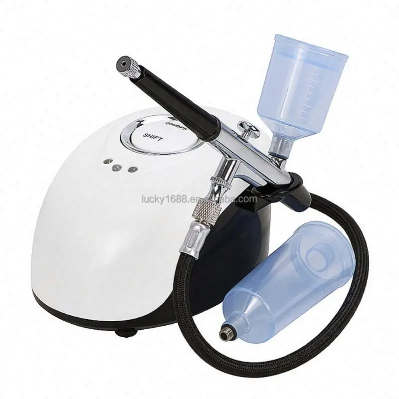 Skin water therapy mini air compressor nano high pressure oxygen injection facial beauty machine