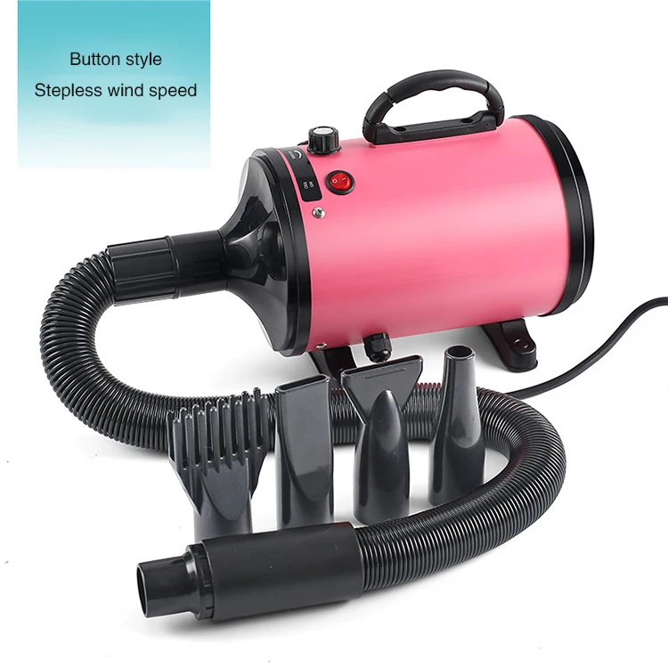 Hot sales Dog Hair Dryer Adjustable Speed Pet supplies smart Heating Adjustable Speed cat dog grooming pet hair dryer