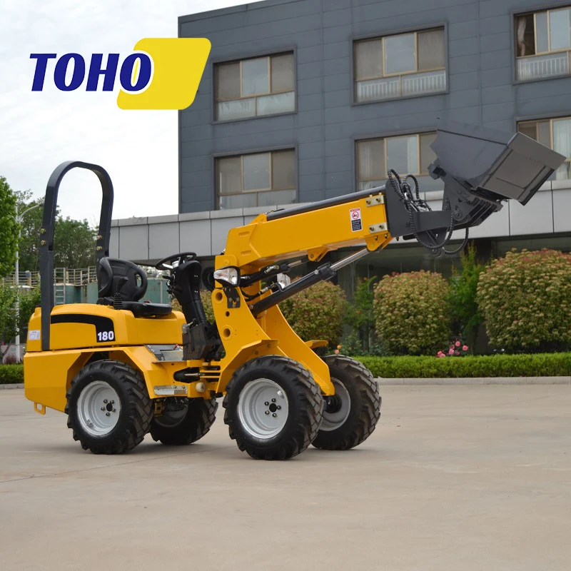 Earthmoving machinery Telescopic Mini Loaders TH180 hydraulic wheel loader backhoe loader For Sale