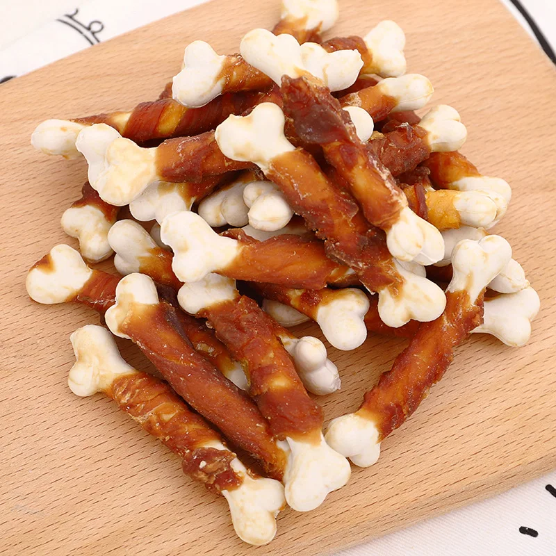 Еда для собак, куриная обертка, мягкие кости кальция, лакомства для домашних животных, жевательные кости для собак